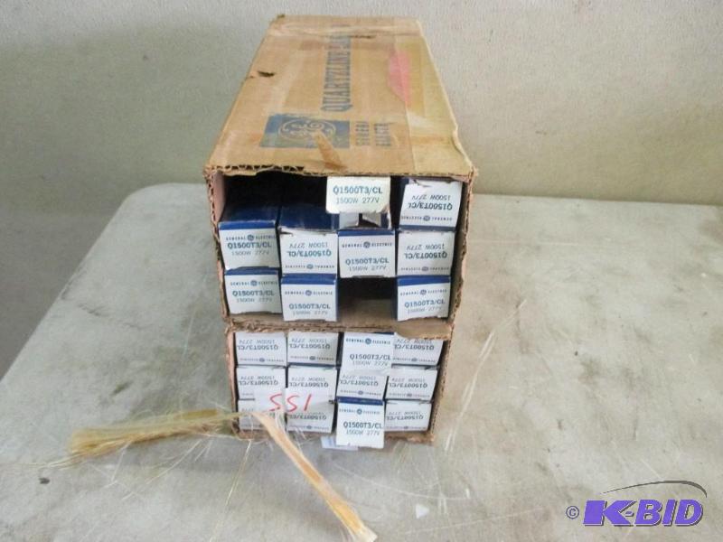 Halogen bulbs...