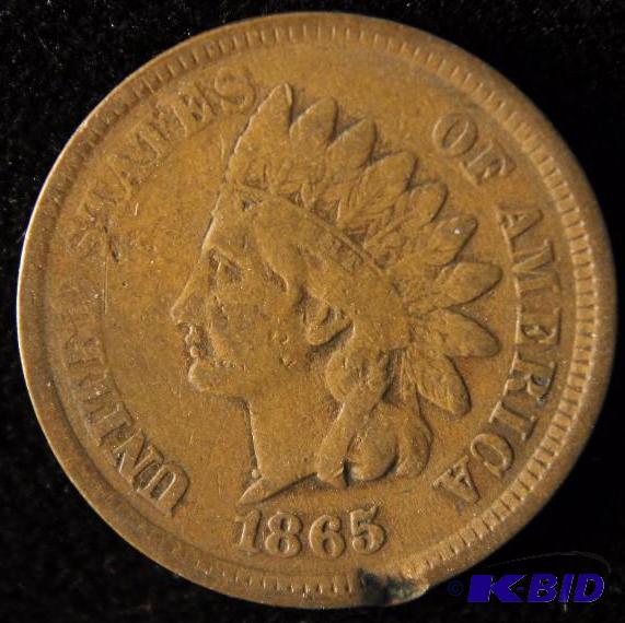 1865 INDIAN HEAD CENT