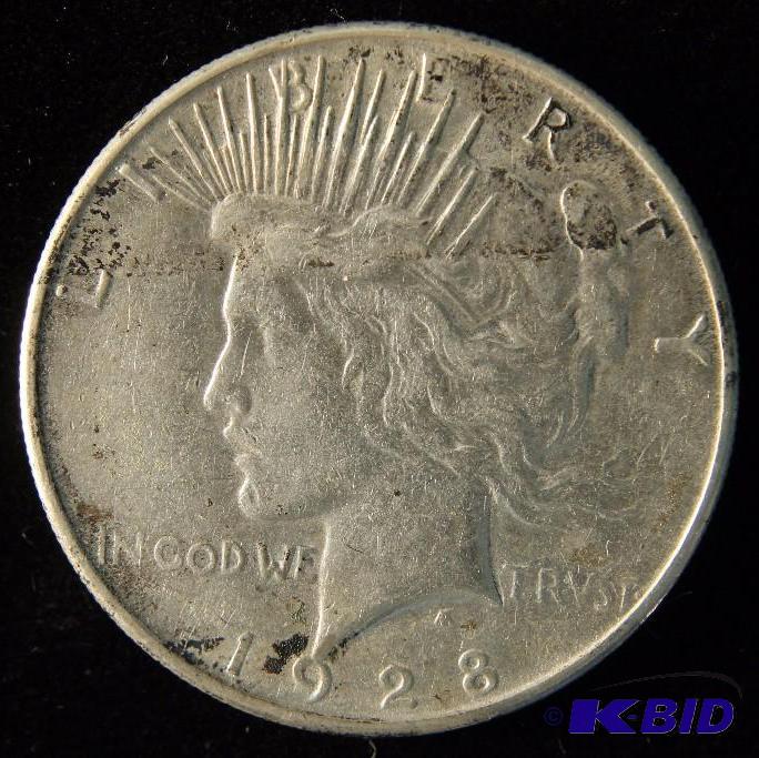 1928 S PEACE SILVER DOLLAR BETTER DATE COIN