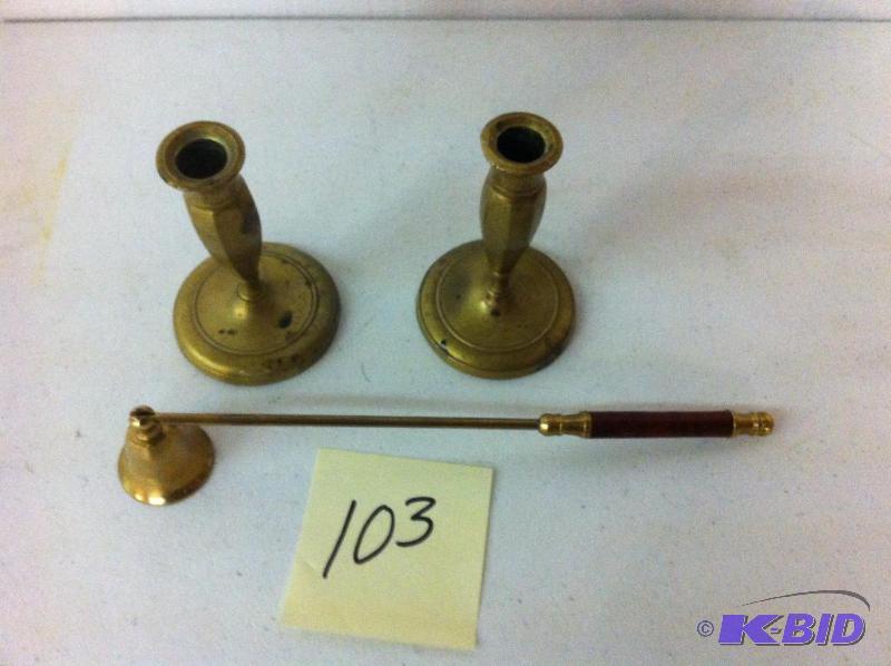 Brass Candle Holders
