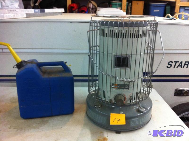 Kero Heater and can