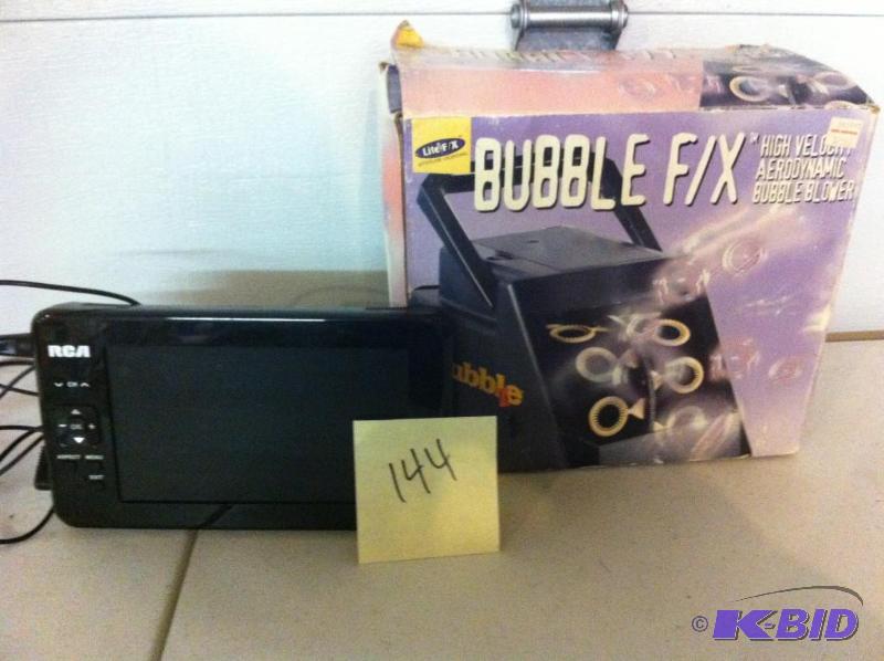Mini T.V & Bubbler