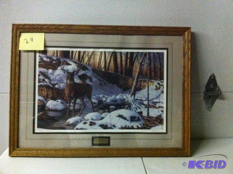 Signed & Framed Print by Jim Hensel