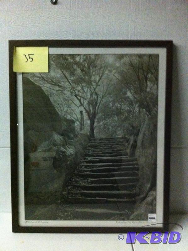 Rock Stairway Scene