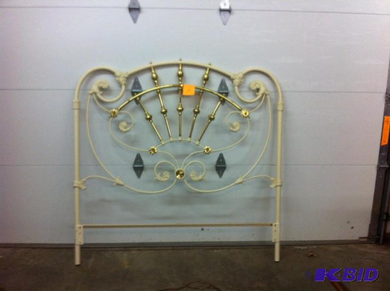 Brass & Steel Headboard
