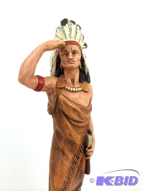 Vintage Chalk ware Indian Sculpture Circa 1940s