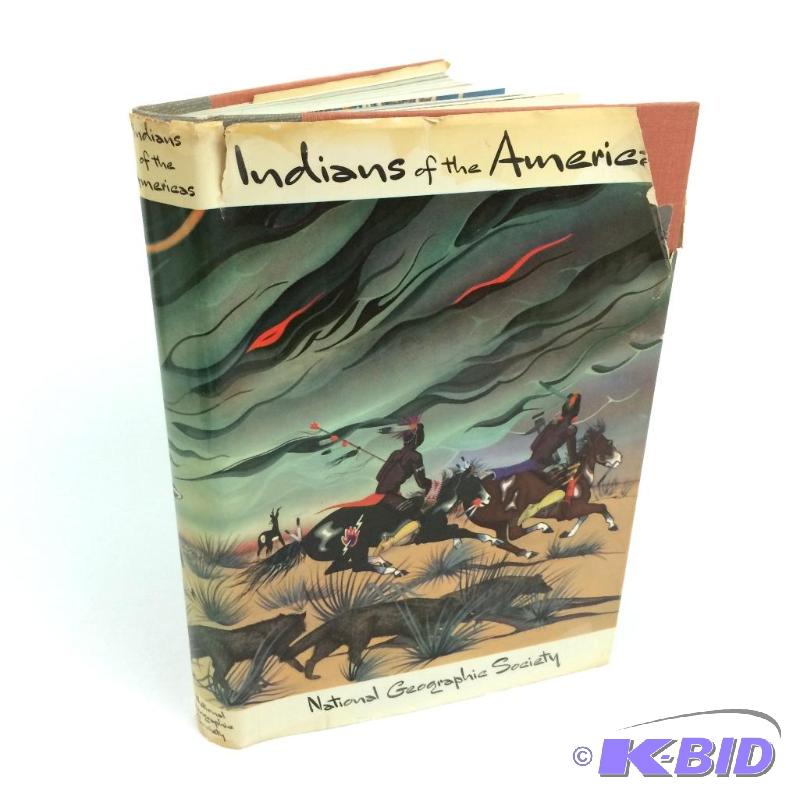 Indians of America Book with newspaper clippings