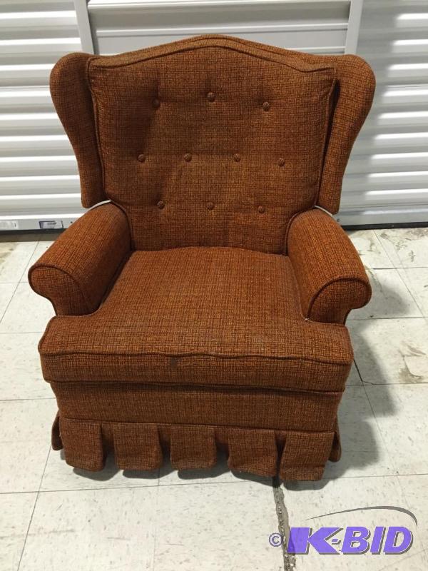 Orange Recliner Chair