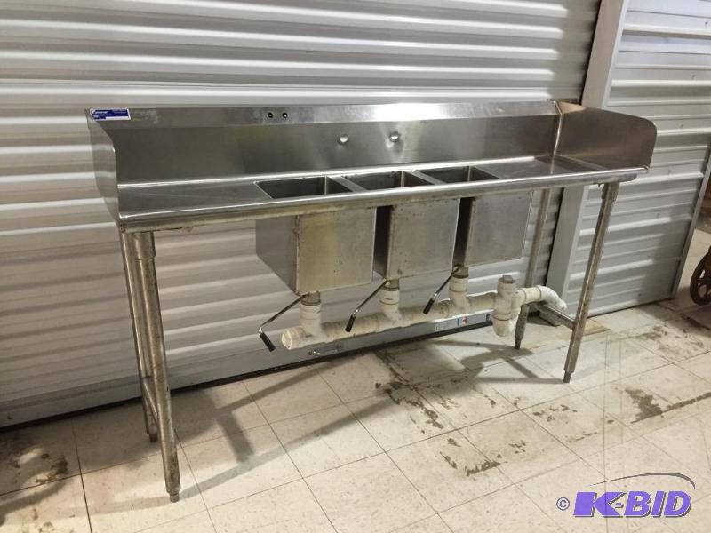 3 Compartment Sink