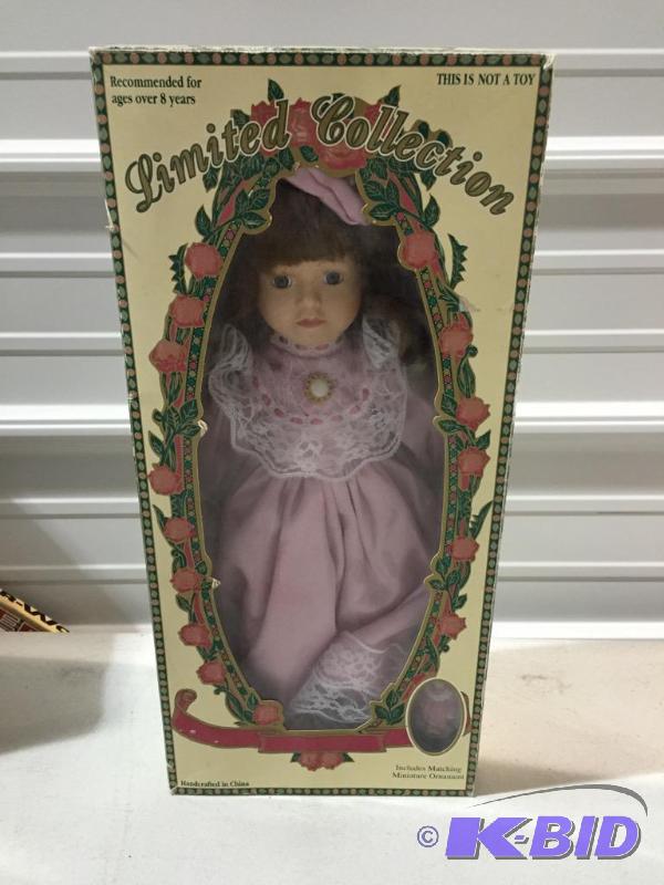 Porcelain Doll IN BOX