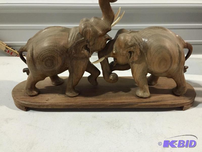 Wood Animal Decor