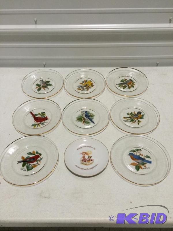Collection of Bird Plates & Porcelain plate