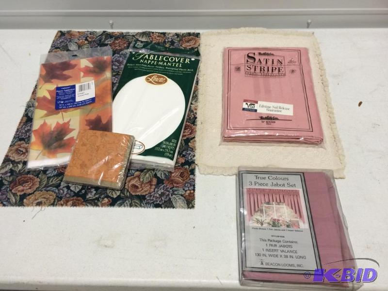 Variety of Table Coverings