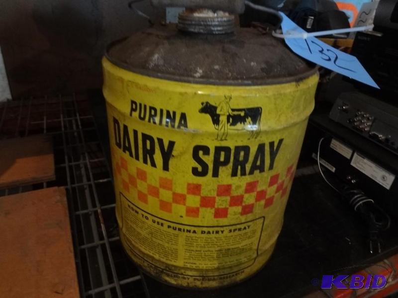 Three Old Metal Cans