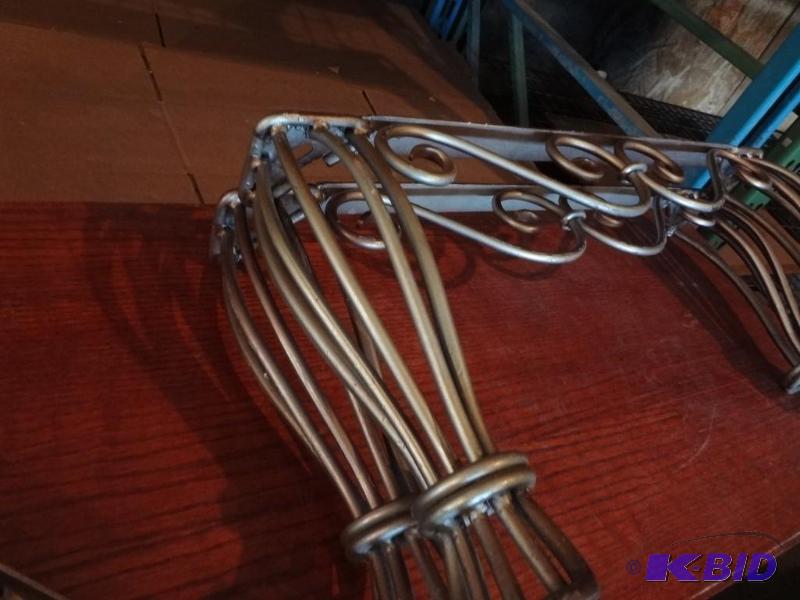 Steel Legs and Trim for Low Table
