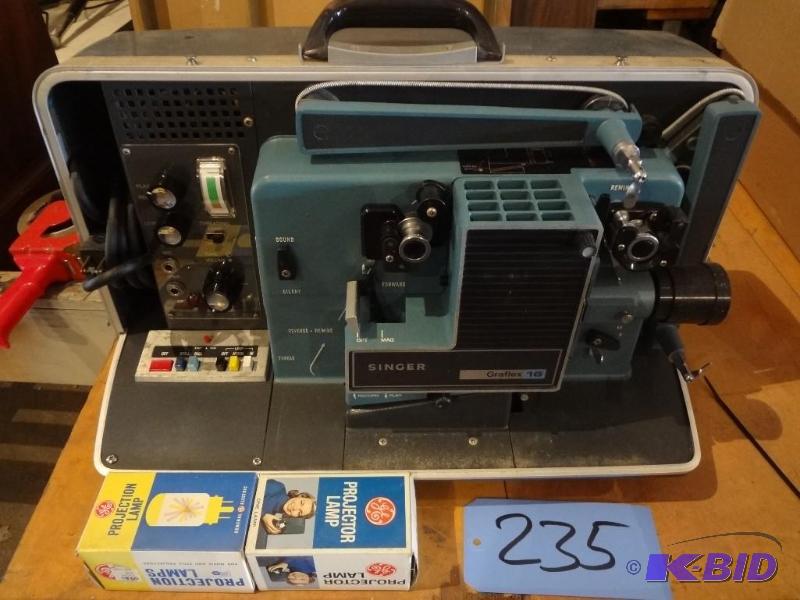 Singer Movie Projector
