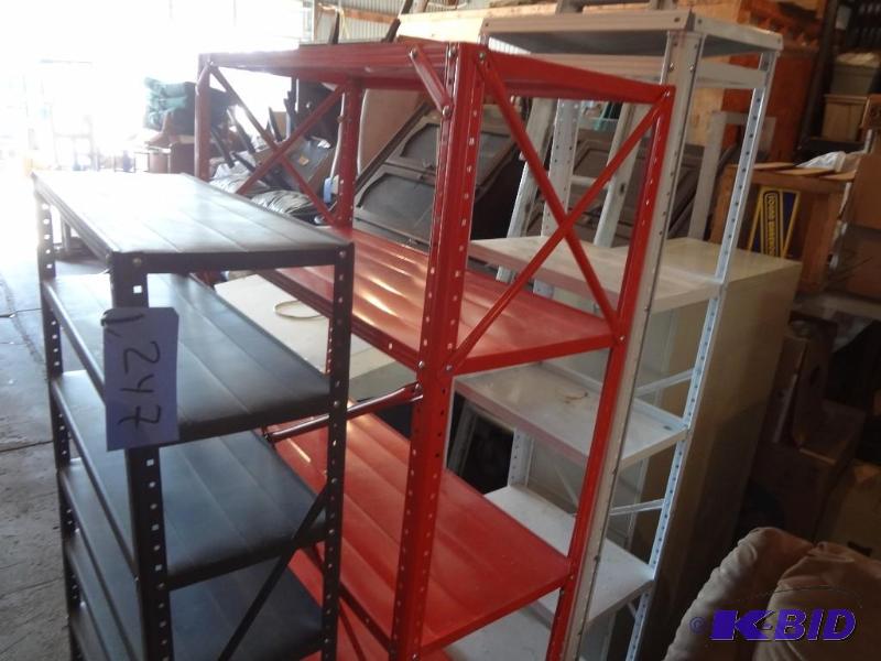 3 Metal Shelves