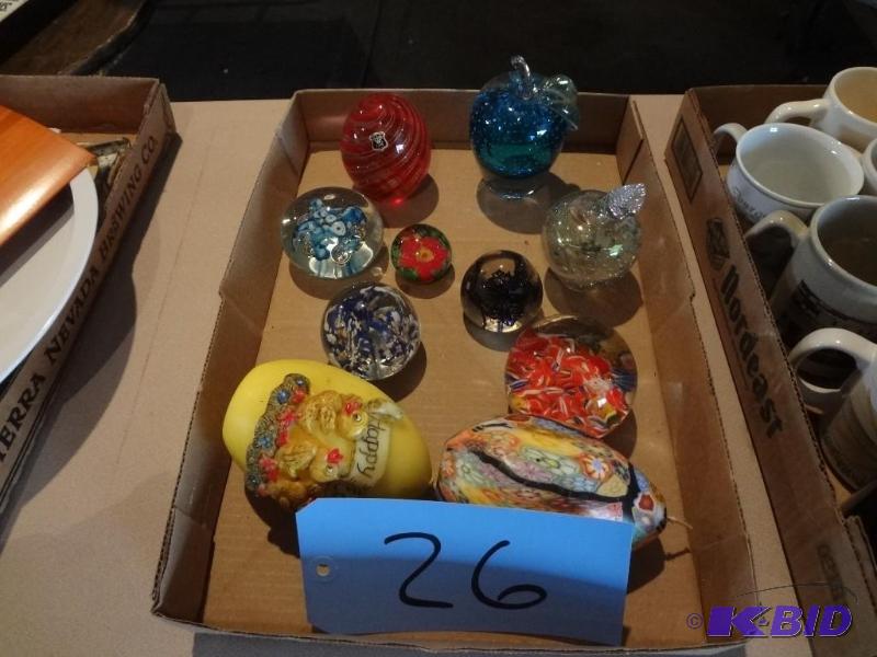 Glass Paper Weights