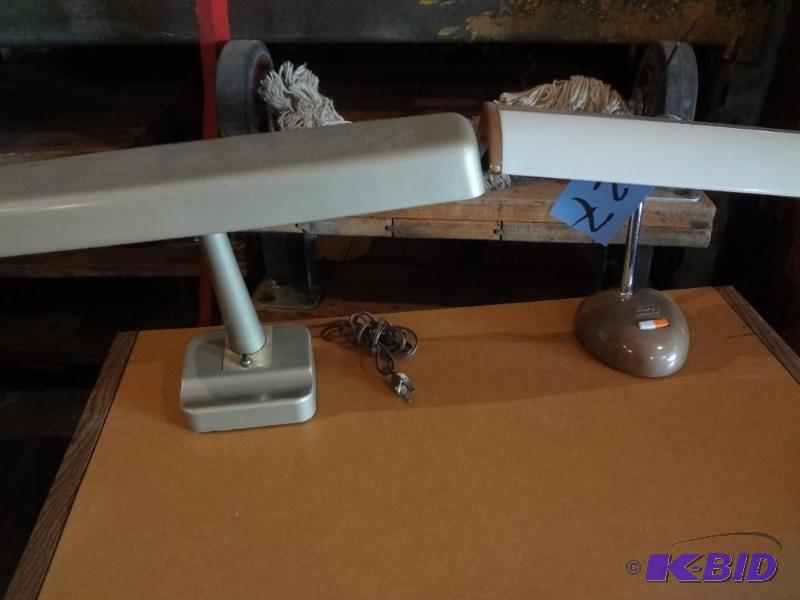 Pair of 60s Desk Lamps