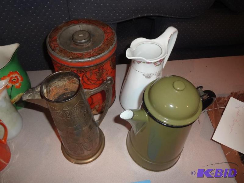 Three Pitchers, Old Tin