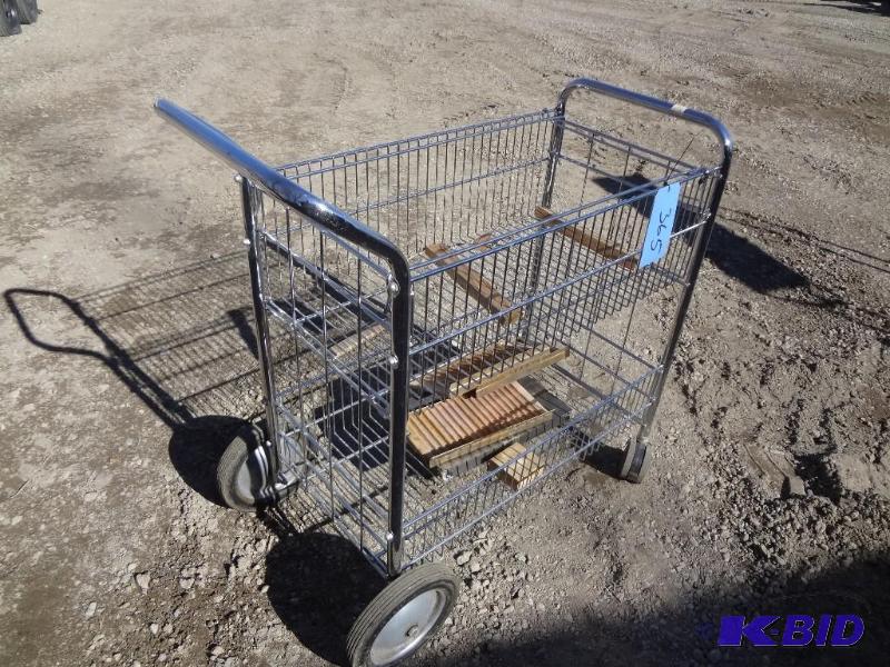 Metal Wheeled Cart