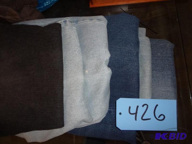 Six Pair of Ladies Jeans