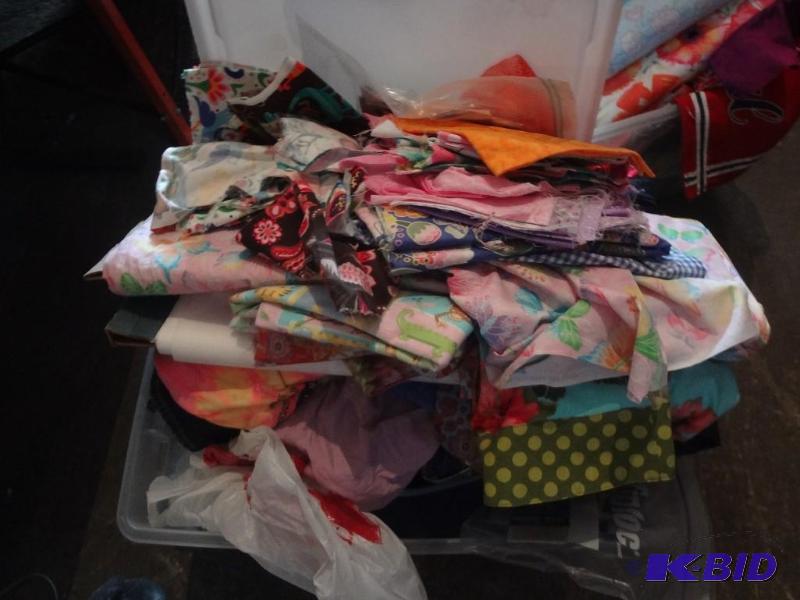 Lot of Fabric, Bolts of Cloth