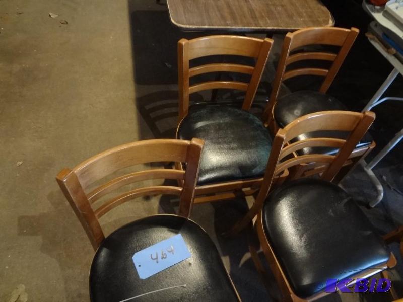 4 Oak Chairs