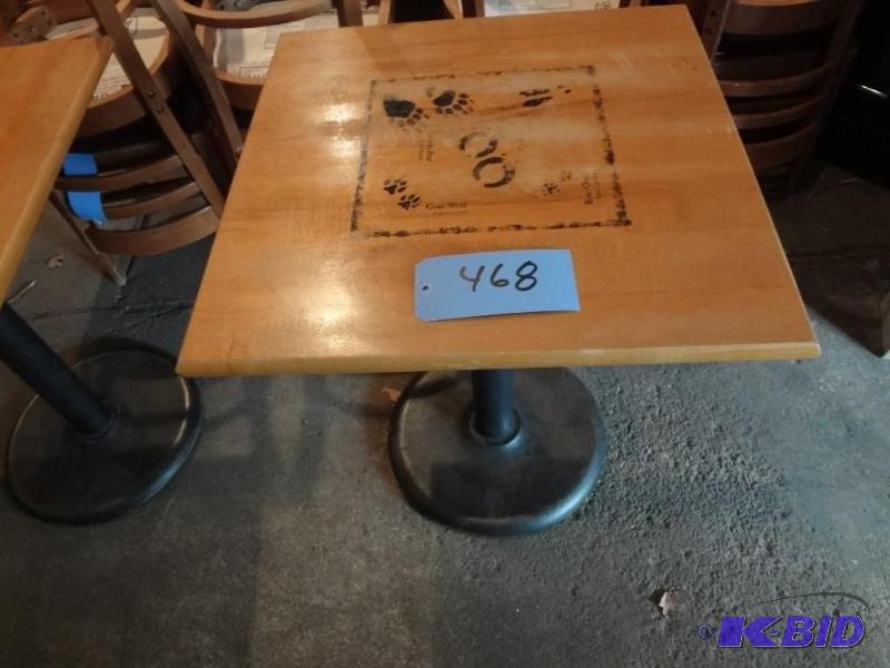 Tracked Table