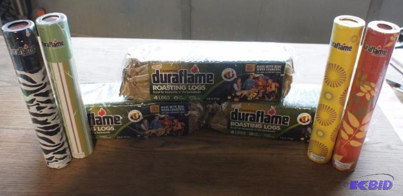 New - Lot of (3) Duraflame roasting logs - (4...