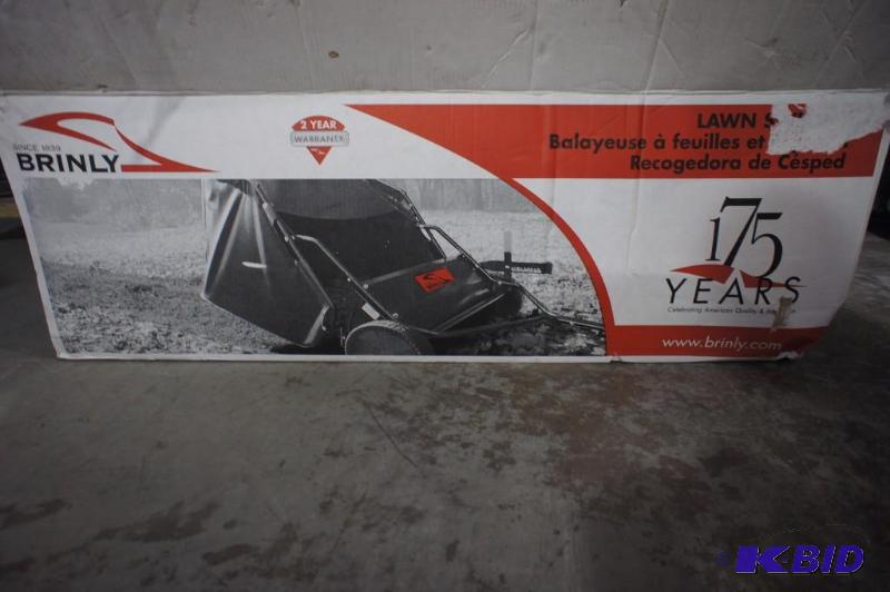 New Brinly Lawn Sweeper - Assembly Required -...