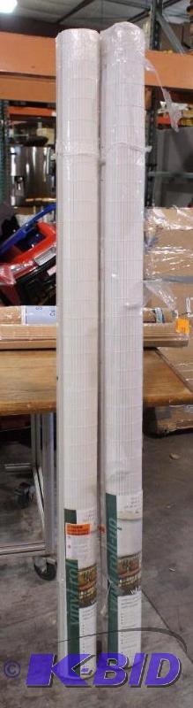New - Lot of (2) White - 72&quot x 72&quot ...