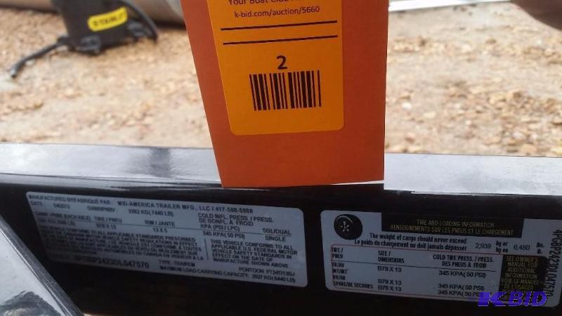 24 Bunk Pontoon Trailer