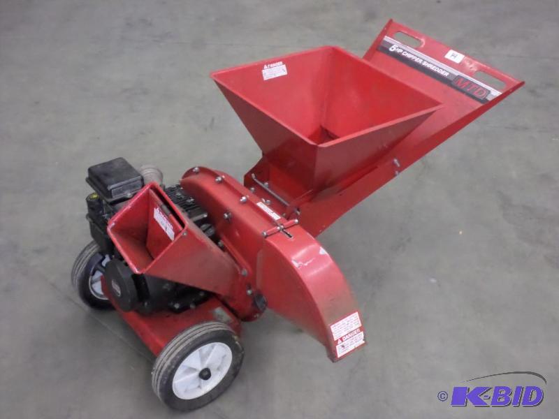 lot 14 image: MTD Gas-Powered ChipperShredder With Briggs ...