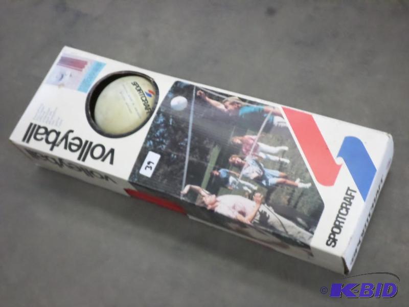 lot 39 image: SportCraft 23066 Volleyball Set...