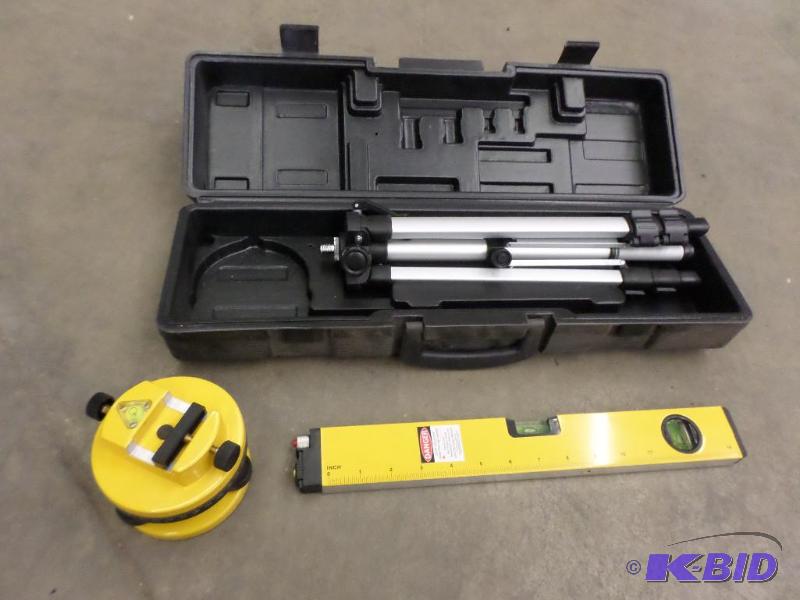 lot 54 image: Like New Laser Level Set...