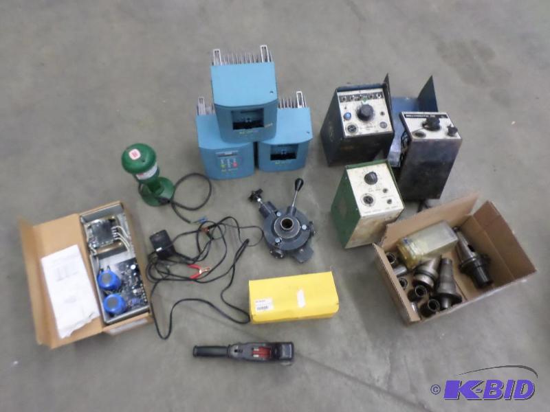lot 57 image: Large Lot Of Parts Wire Feed Welders, Staple...