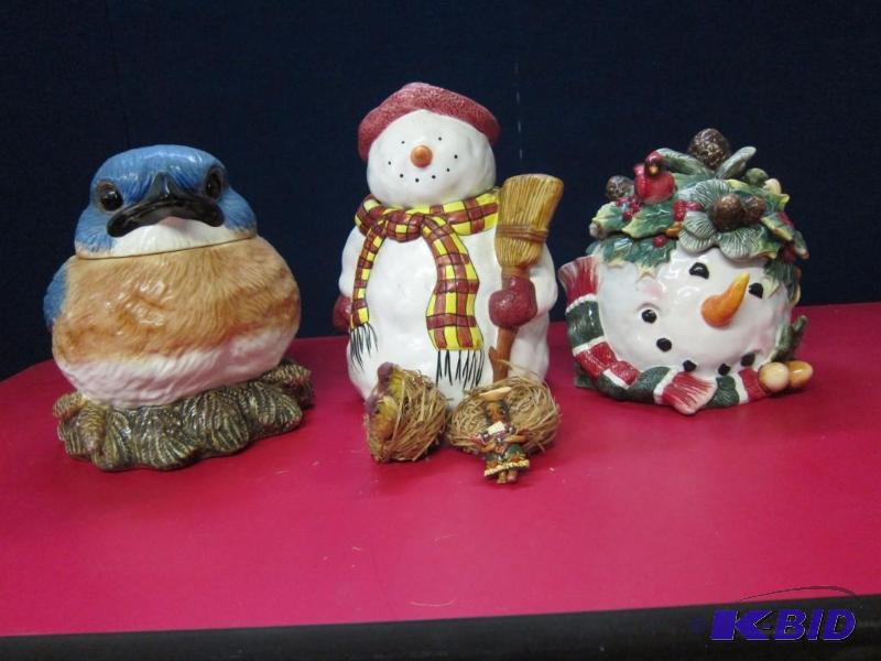 Holiday Cookie Jars & More