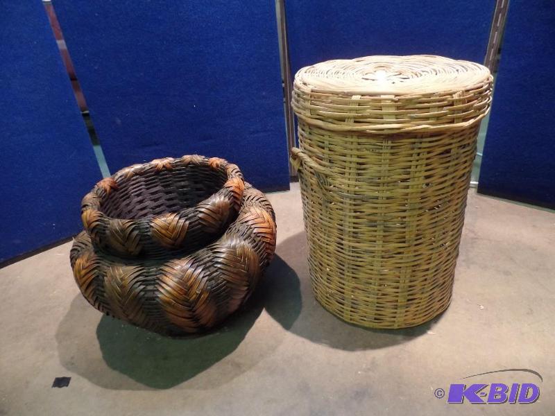 2 Wicker Baskets