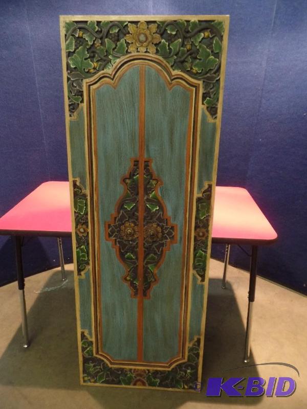 Ornate Wood Panel Wall Decoration