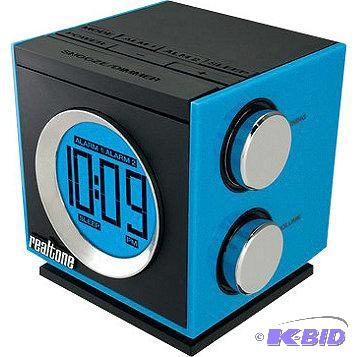New realtone Dual Alarm AMFM Clock Radio in ...