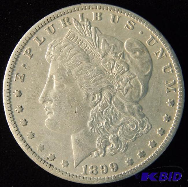 1899-O MORGAN SILVER DOLLAR
