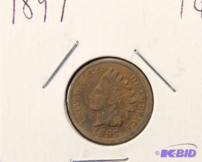 1897 INDIAN HEAD CENT