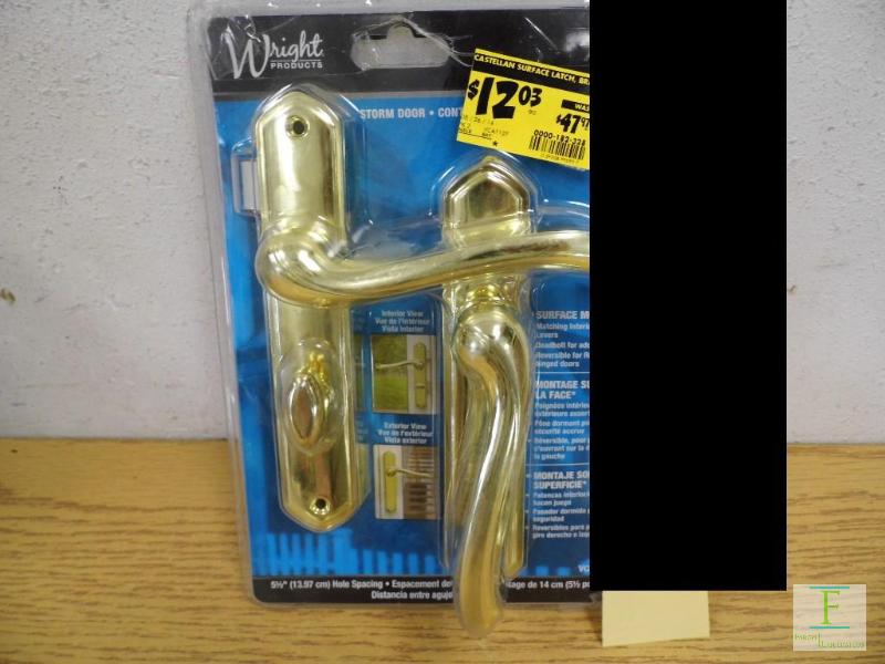 New Lockset for Storm Door
