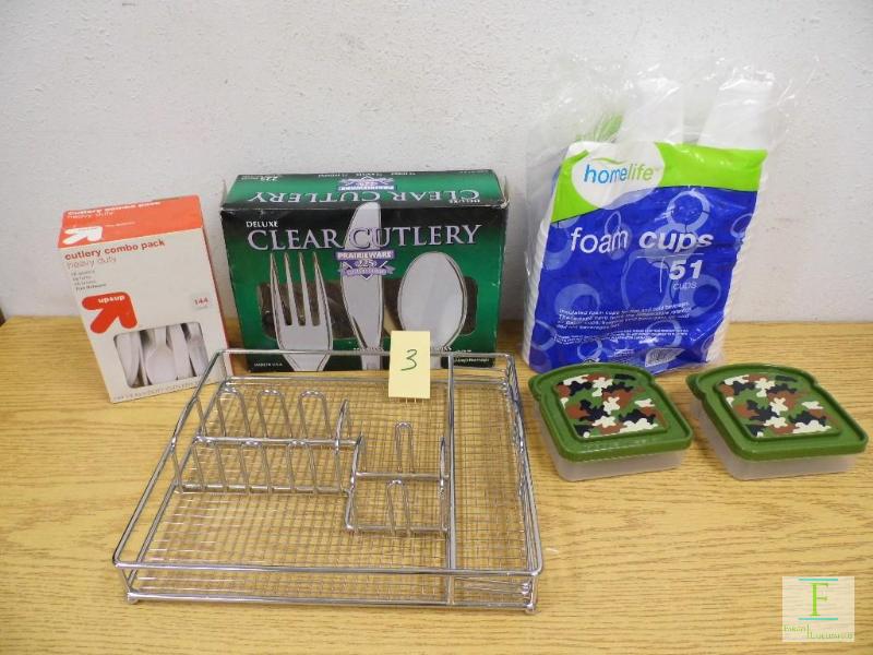 Plastic Silverware  Organizer