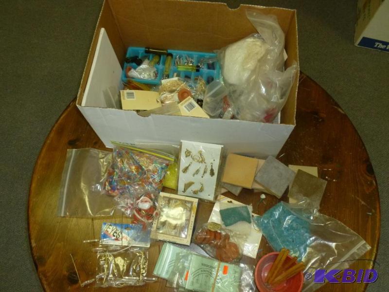 lot 14 image: Large lot of ceramic finishing or craft items...