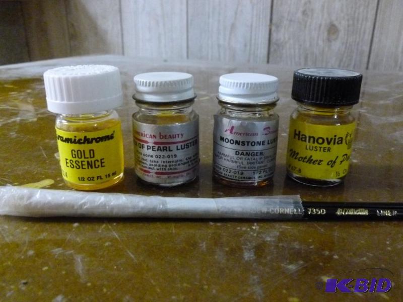 lot 25 image: Lot of ceramic specialty liquids that include...