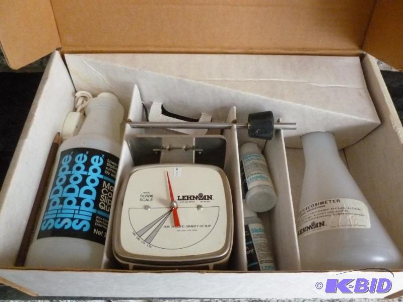 lot 4 image: Leyman Slip Tester Kit that includes a Lehman...