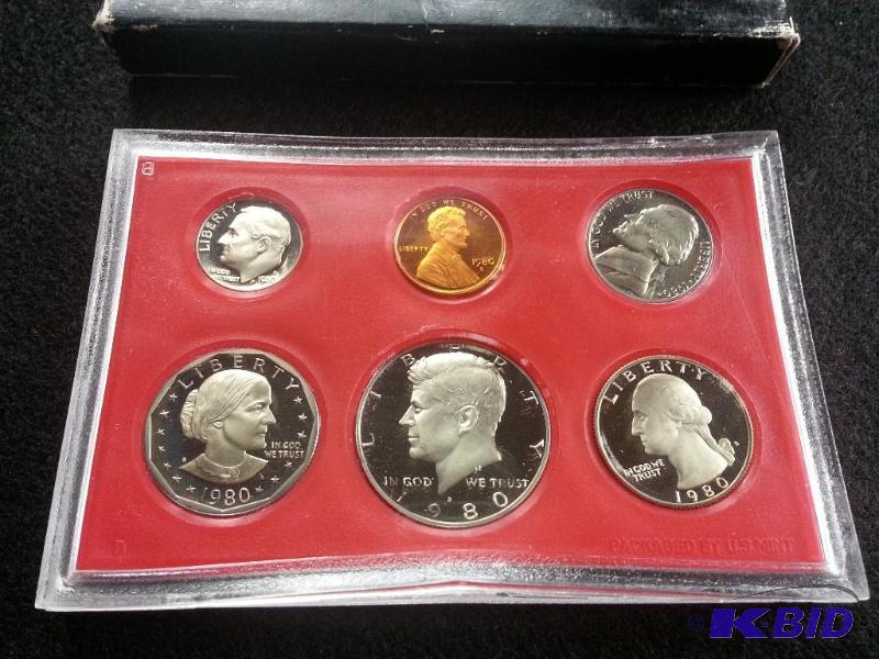 1980 US Mint Proof Set