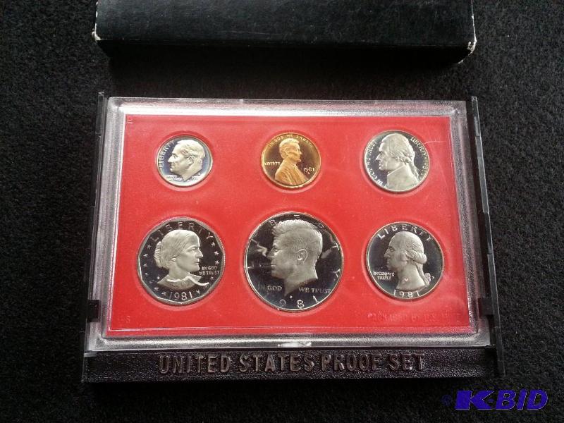 1981 US Mint Proof Set